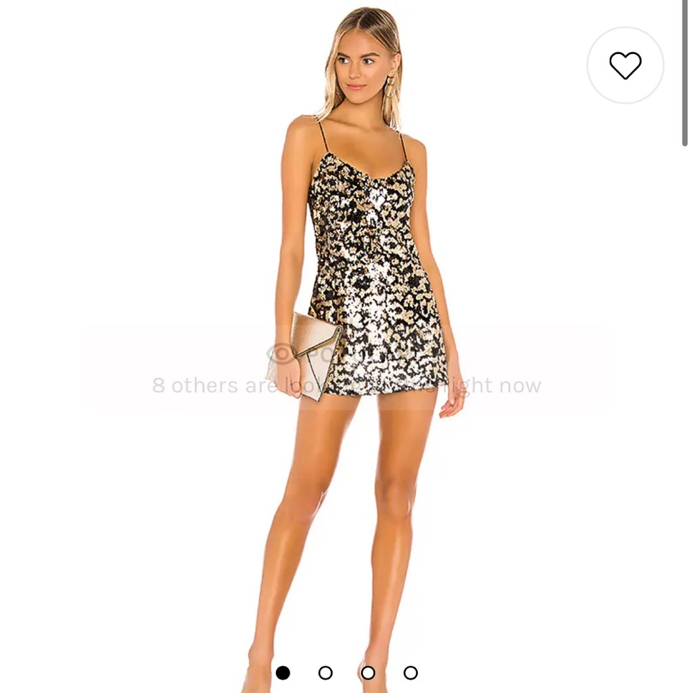 Super down sequined revolve dress
